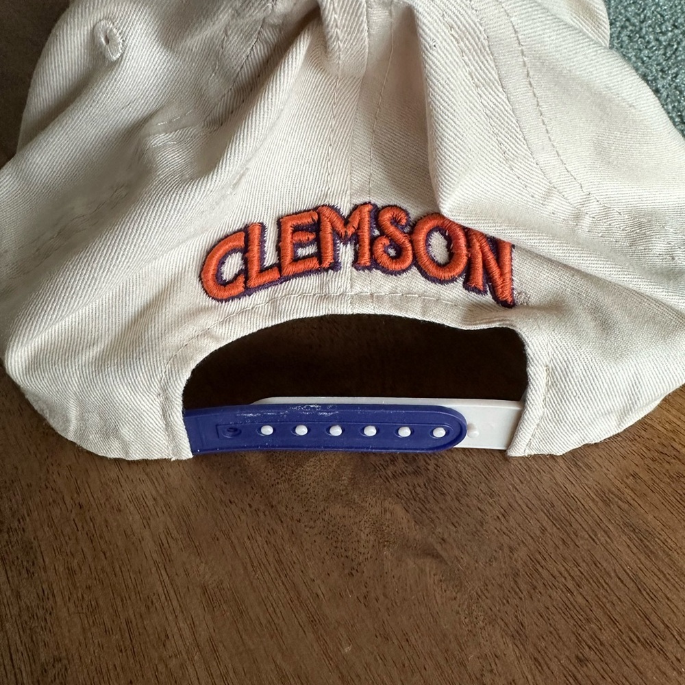 Zephyr Cream and Purple Clemson Tigers Hat - Picture 2 of 2